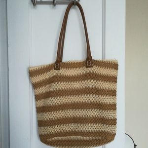 Straw bag